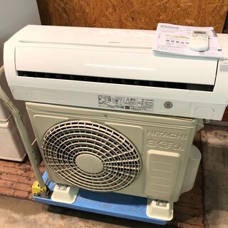 【動作保証60日間あり】HITACHI 2016年 2.2kw 6畳用 ルームエアコン RAS-A22E【管理KR195】