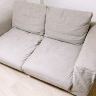 【美品】無印良品 ポケットコイルソファ (使用2ヶ月弱)の画像