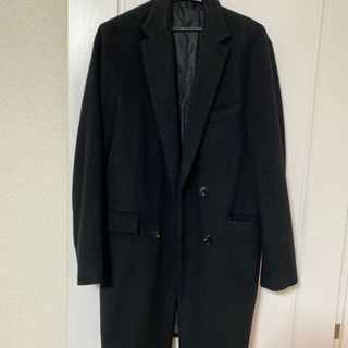 ロングコート(黒)サイズL