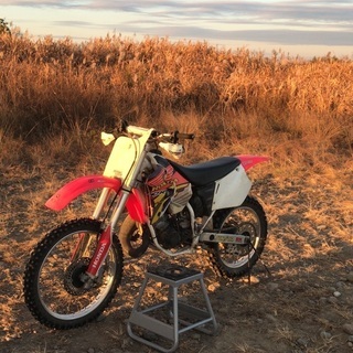 モトクロッサー　cr125 モトクロス　オフロードバイク
