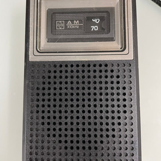 ナショナル　ポータブルラジオ