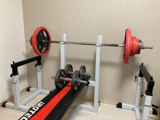 iROTEC ベンチプレス 100キロセット