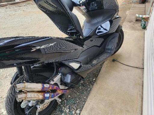 新型pcx125 マフラー　jk-05