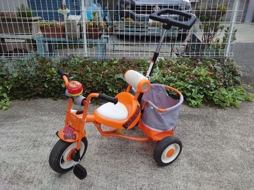 三輪車　アイデス　カンガルー　サニー（オレンジ）