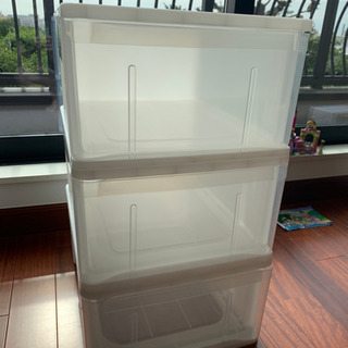3段収納ケースの画像