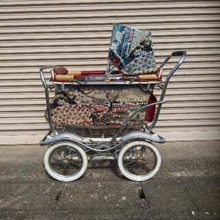 乳母車 昭和レトロ 桃太郎号 - 家具