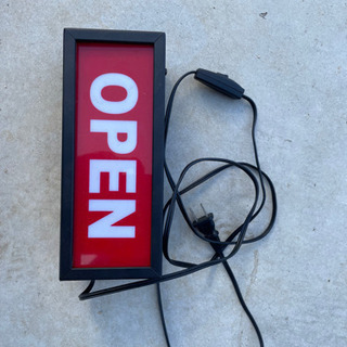 看板OPENオブジェ