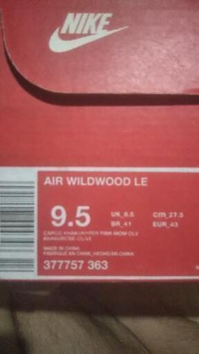 ナイキ   ワイルドウッドLE  ACG   US9.5  JP27.5