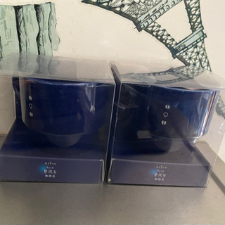 【お譲り先決定】マキシム ちょっと贅沢なBlue Cup 2個セット