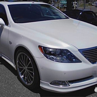 極美車レクサスLS600h黒革HVバッテリー交換TRDエアロ20...