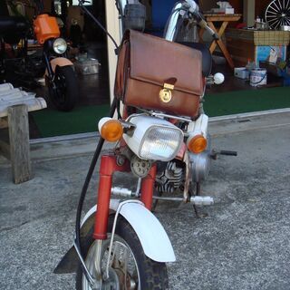 【引き取り待ち】ホンダ ハミング　６ボルト　２スト　走行できます。の画像