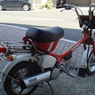 【引き取り待ち】ホンダ ハミング　６ボルト　２スト　走行できます。の画像