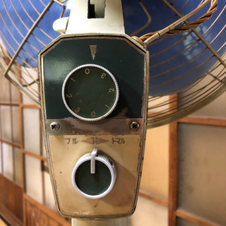 古い扇風機の画像
