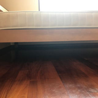 【無料】セミダブルベット・フレームマットレス付の画像