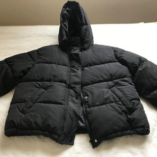 ブラックのダウンジャケット(値下げ)