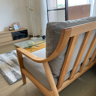 ニトリ 3人用ソファの画像