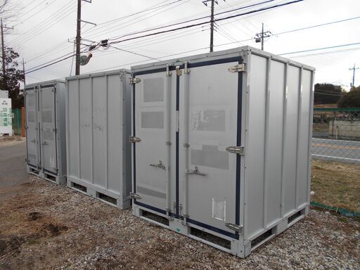 5台再入荷！！残り2台！アルミコンテナBOX 物置 ガレージ