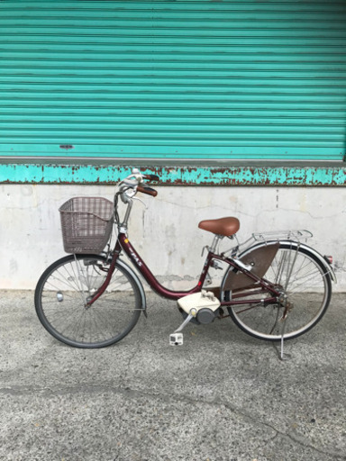 ヤマハ　パス　電動自転車　中古　ママチャリ　現状　経年