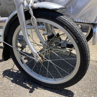 中古　三輪自転車　良品 大人用 三輪車　BRIDGESTONE minna ブリヂストンミンナ 前二輪倒れにくい 低速走行可能　ブリジストン　愛知　岐阜 一宮市　グッドプライス一宮の画像