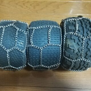 自作「HPIサベージ」用・タイヤチェーンの画像