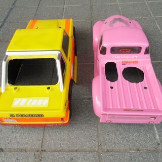 １/８ラジコンカー用、塗装済みボディ「HPIサベージなど」の画像