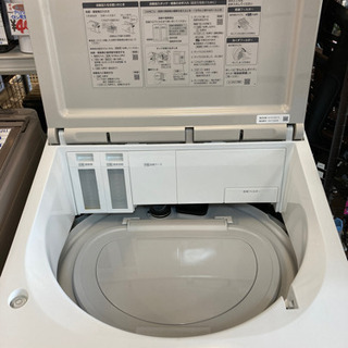 値下！オススメ！美品！　2019年　Panasonic パナソニック　洗濯機　10kg洗濯　5kg乾燥　NA-FW100K7の画像