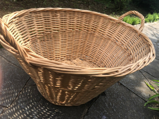 ラタンバスケット 籐かご