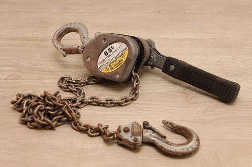 KITO CORP LX005 強力 レバー チェーン レバーホイスト チェンブロック 0.5t 500kg 荷締め 大工道具 (HD977kkxY)