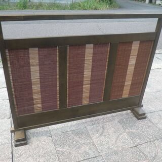■配達可■和風 ついたて 衝立 仕切り 和室 座卓用 幅120