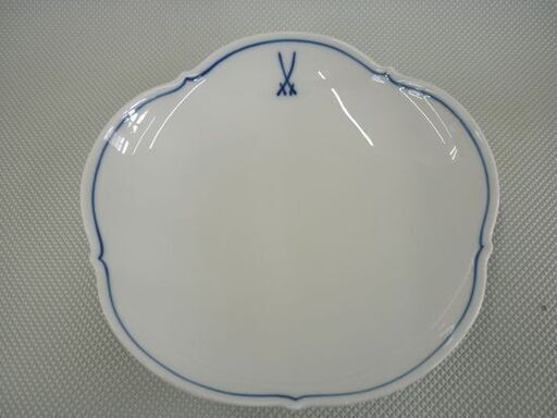 ☆未使用 カップ＆ソーサー マイセン Meissen ホワイトマイセン VIPシリーズ 花形口縁 コーヒーカップ 双剣 洋食器 札幌 