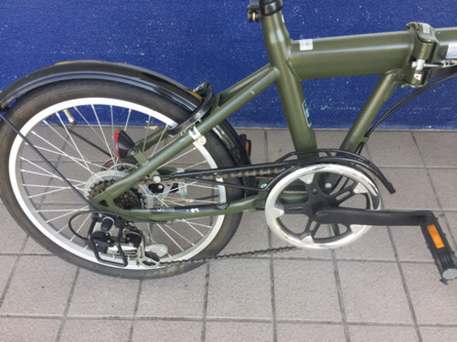 JEEP折りたたみ自転車（カーキ）です。【トレファク東大阪店】