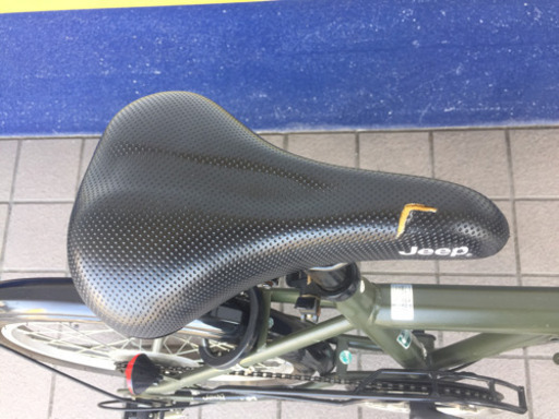 JEEP折りたたみ自転車（カーキ）です。【トレファク東大阪店】