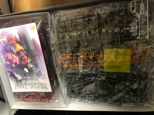ガンプラ　サイコザク　Ver.ka ハーフメカニカルクリア