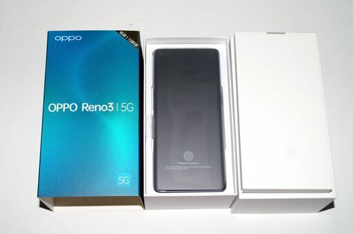 【新品 未使用 即決有】 ソフトバンク オッポ OPPO Reno3 5G 8GB 128GB A001OP（ミスティホワイト／Misty White 【SIMフリー SIMロック無】