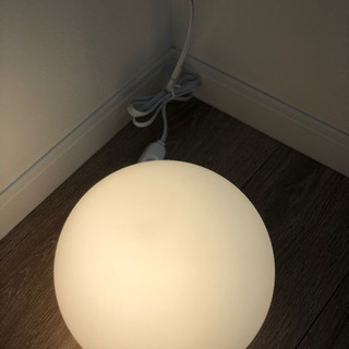 【無料】ニトリ　ボールランプの画像