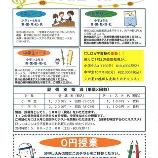 塾経験２０年のプロが１対２の個別指導で埼玉県上位公立高校合格を目指す指導を致します！！の画像