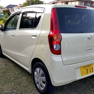 低走行 車検ながーい 室内きれい ダイハツミラ kawaii イエローの画像