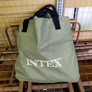 【着払い対応可能！！旧鹿児島市内送料無料】 リサイクルストアスターズ城西店INTEX 電動ポンプ内蔵　エアーベッド　16A619Jの画像