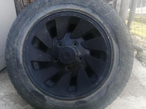 夏タイヤブリジストン　175/80R16 91S 4本ホイール付き