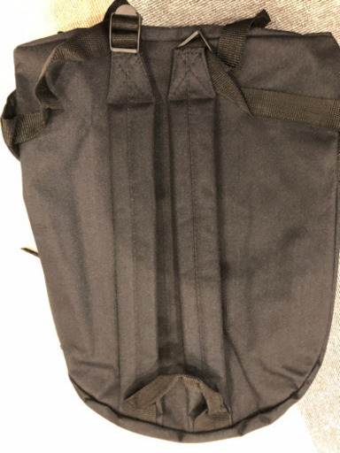 リュックサック シンプル ブラック 黒 美品 管RKJ0194
