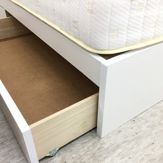 セミダブルベッド　ニトリ　状態キレイ！