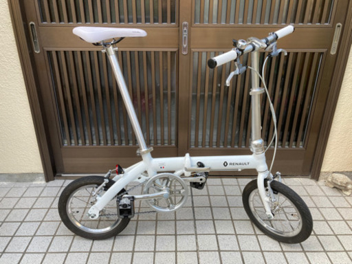 （お取引完了）折りたたみ自転車・ミニベロ　RENAULT LIGHT8 AL-FDB140　ルノー 　14インチ