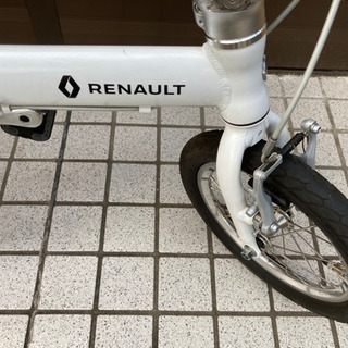 （お取引完了）折りたたみ自転車・ミニベロ　RENAULT LIGHT8 AL-FDB140　ルノー 　14インチの画像