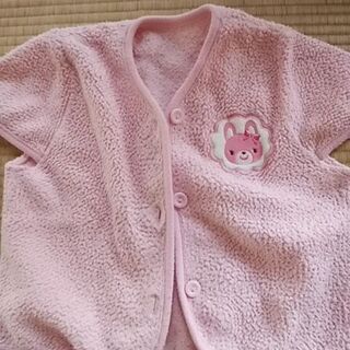 ウサギパジャマ95cm の画像