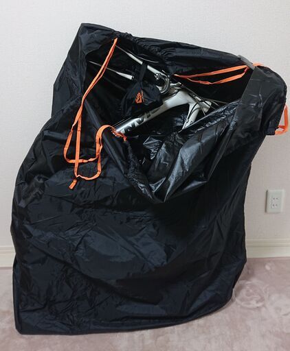 GIANT OCR1が輪行バッグに収まったもの(自転車/ロードバイク)