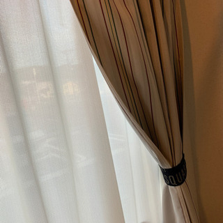 7月19日受渡し者決定。ニトリ　遮光カーテン　4枚セットの画像