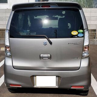 ワゴンRスティングレーX　2013（H25）158384㎞　2022年8月まで車検　社外ナビ、ETC付の画像
