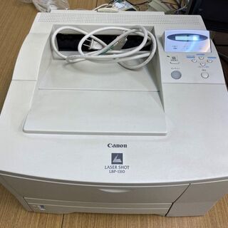 キャノン製　モノクロA4レーザープリンター
