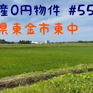 千葉県東金市東中 #55 不動産0円物件