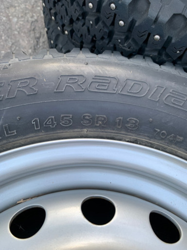 スパイクタイヤ　古い　現状品